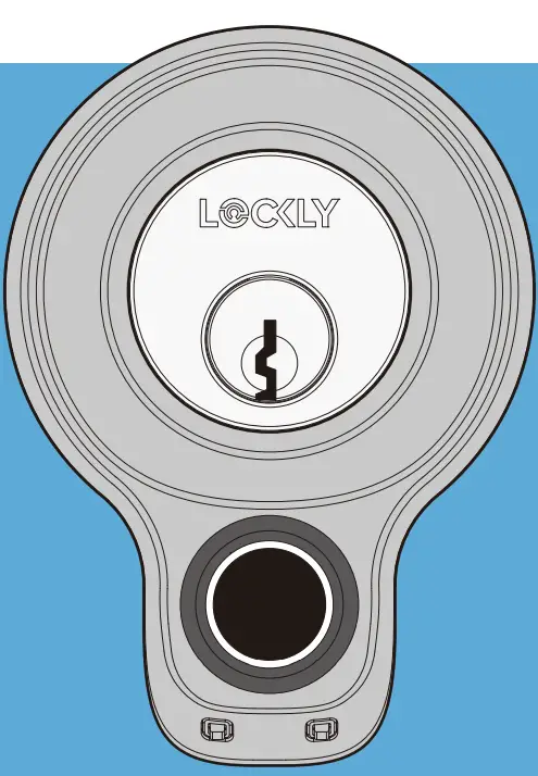 LOCKLY- PGD7Y -Flex- Touch -Fingerprint -Deadbolt -product