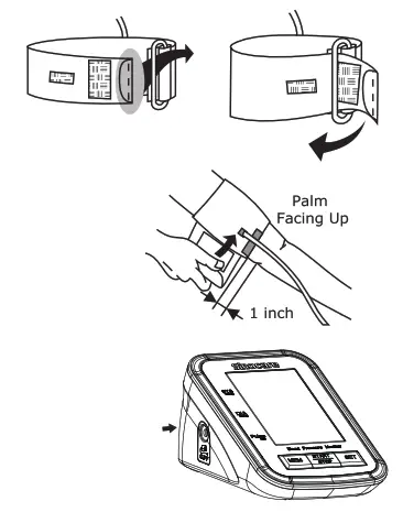 Sinocare BA 823 Blood Pressure Monitor - Arm Cuff