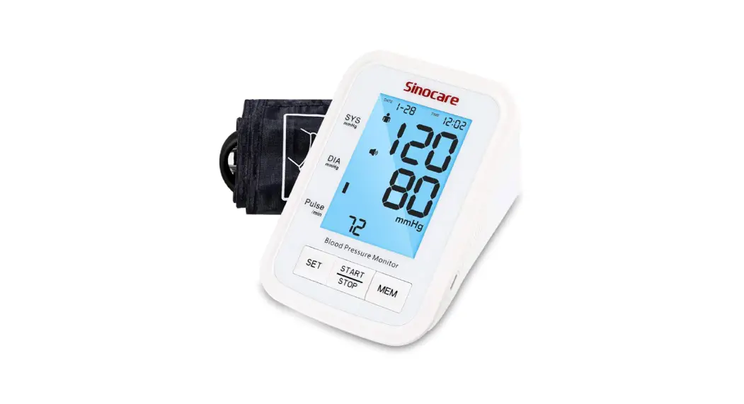 Sinocare Ba-823 Blood Pressure Monitor Instruction Manual Sinocare Ba-823 Blood Pressure Monitor Instruction Manual