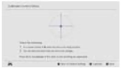 Calibrate control sticks