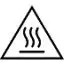 MOSCHE Steam Cleaner User Manual - CAUTION! Thermal burn hazard! icon