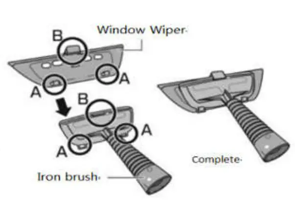 MOSCHE Steam Cleaner User Manual - Window Wiper