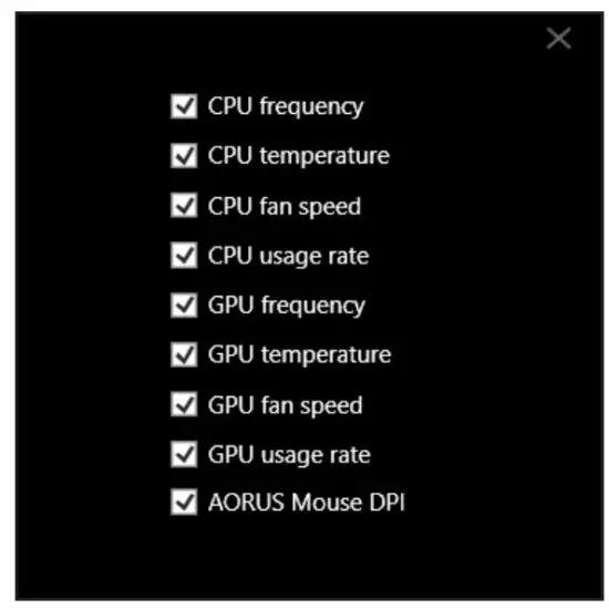 GIGABYTE M27Q 27 Inch 170Hz 1440P KVM Gaming - SETTINGS