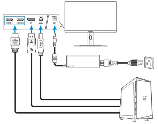 GIGABYTE M27Q 27 Inch 170Hz 1440P KVM Gaming - SOFTWARE INSTALLATION
