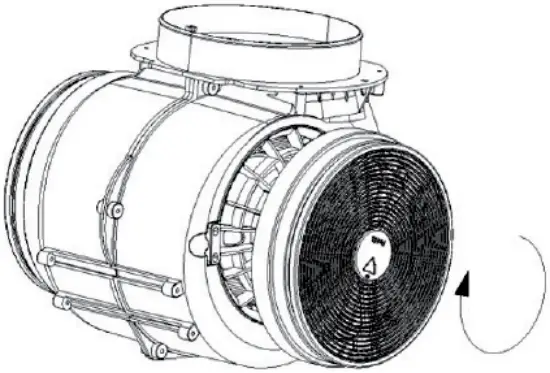 KLARSTEIN 10032761 Zarah 90 Wall-Mounted Extractor Hood Installing the Carbon Filter 3