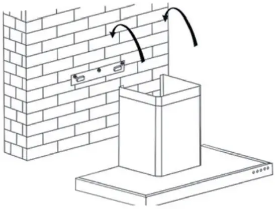 KLARSTEIN 10032761 Zarah 90 Wall-Mounted Extractor Hood Preparation 3