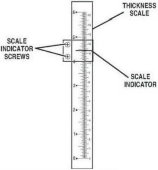 Thickness Scale Adjustment