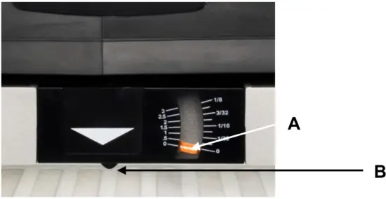Depth-Of-Cut Indicator