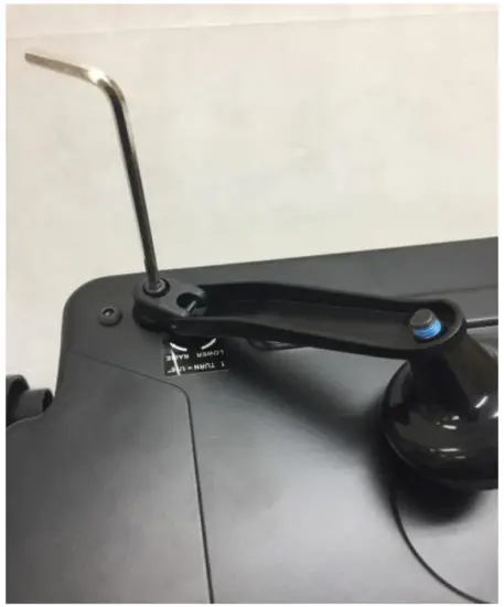 Attaching Depth Adjustment Handle