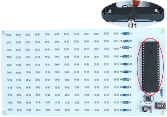 Icstation GY20028 5 Color LED Music Spectrum Display DIY Kit - 17