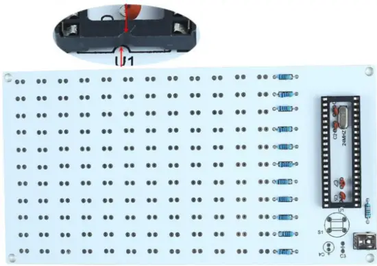 Icstation GY20028 5 Color LED Music Spectrum Display DIY Kit - 7