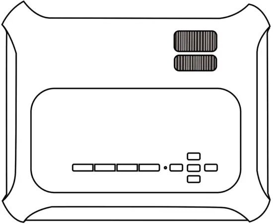 bol com T7 720P Same Screen Portable Projector