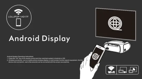 bol com T7 720P Same Screen Portable Projector - Fig 20