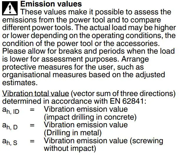 metabo BS 18 LT BL Cordless Hammer Screwdriver Instructions - Technical Data
