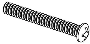 a close up of a logo