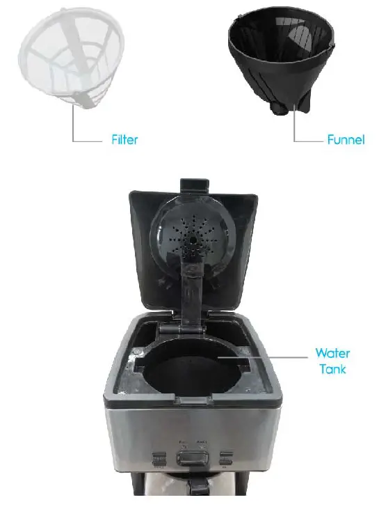 Dgl Group 2AANZROAST Quirky Smart Home Coffee Machine Grinder 2