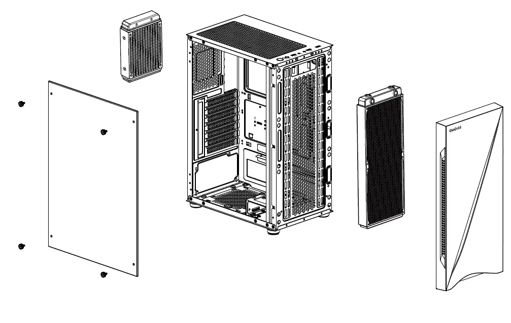 argus E5 Mid Tower Case-FIG8