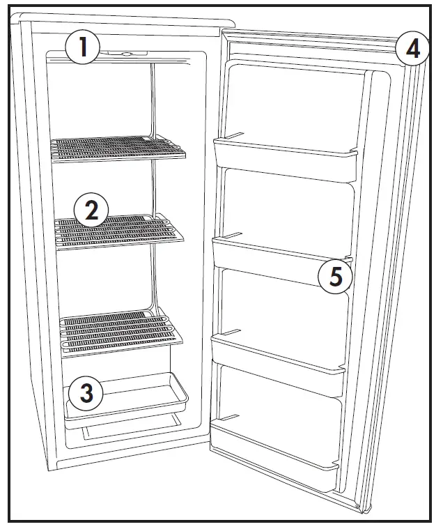 Danby-DUFM085A3WP-Premiere-Upright-Freezer-fig-1
