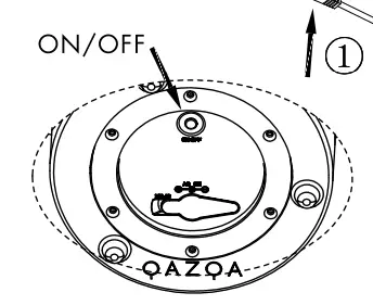 QAZQA 95006 Storm TL Table Lamp 2