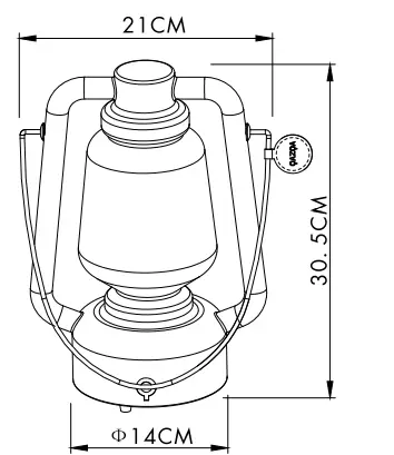 QAZQA 95006 Storm TL Table Lamp 3