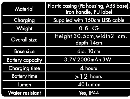 QAZQA 95006 Storm TL Table Lamp 9