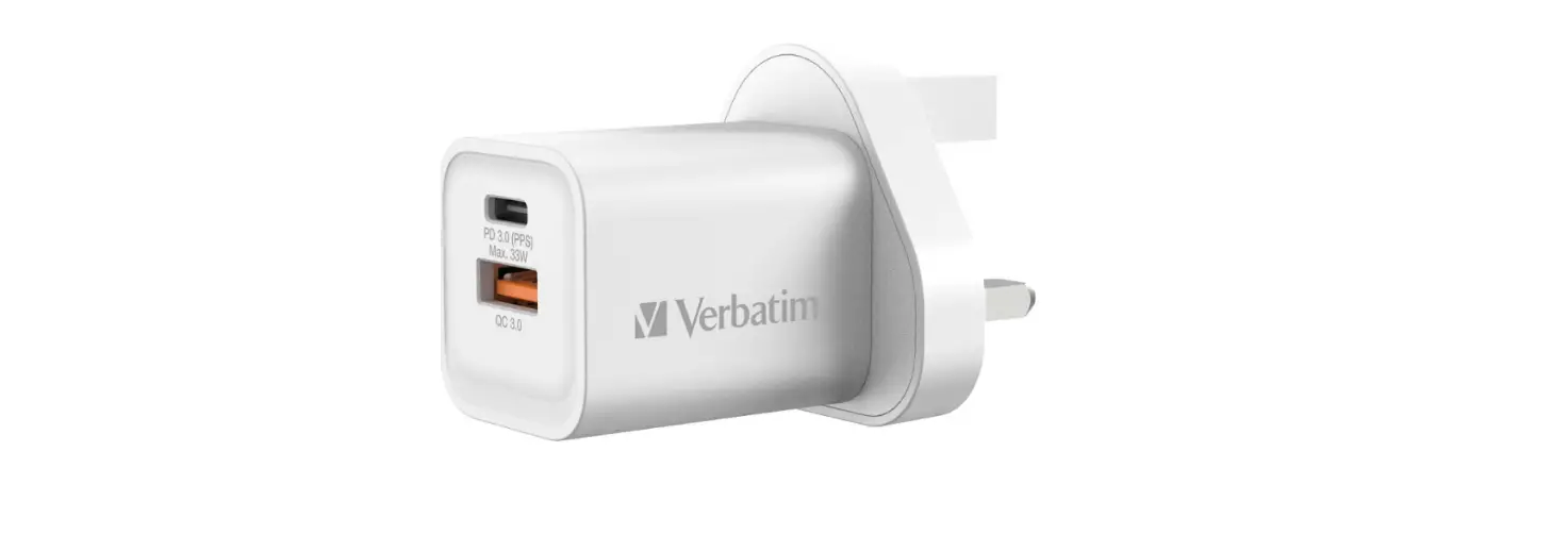 Verbatim Vapuc133 2 Port 33w Pd And Qc 3.0 Gan Charger User Manual Verbatim Vapuc133 2 Port 33w Pd And Qc 3.0 Gan Charger User Manual