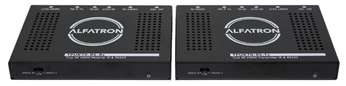 ALFATRON TPUK70-RS True 4K HDMI Transmitter and Receiver