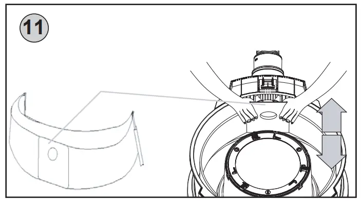 Dust filter cleaning
