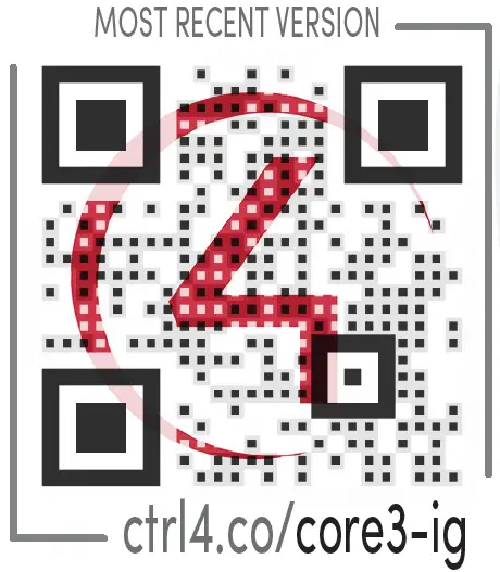 Control4 C4-CORE3 Core 3 Controller 21