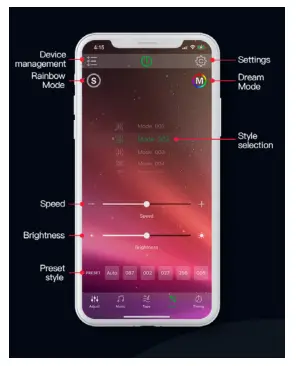 HAVIT Lighting HV3592RGBW WHT Halo RGBW LED Wall Light - fig 20