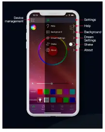 HAVIT Lighting HV3592RGBW WHT Halo RGBW LED Wall Light - fig13