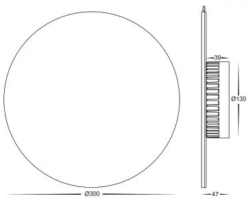 HAVIT Lighting HV3592RGBW WHT Halo RGBW LED Wall Light - fig2