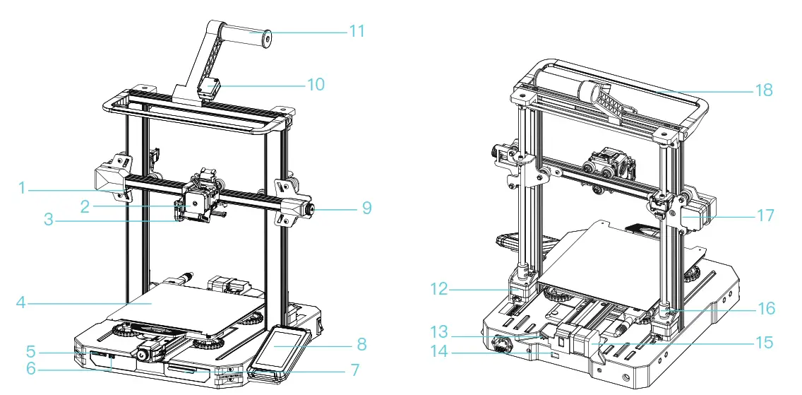 B09TGWW6T6 Ender-3 S1 Pro 3D Printer - FIG 35