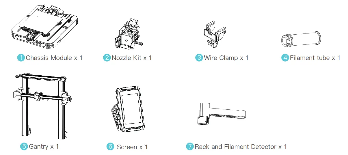 B09TGWW6T6 Ender-3 S1 Pro 3D Printer - FIG