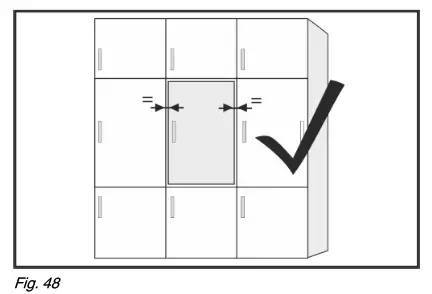 LIEBHERR HRB 1120 24-Inch Refrigerator Column - Fig. 48
