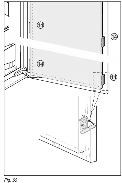 LIEBHERR HRB 1120 24-Inch Refrigerator Column - Fig. 53