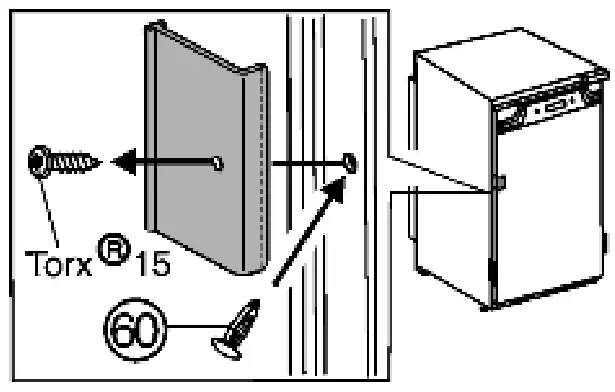 LIEBHERR HRB 1120 24-Inch Refrigerator Column - Unscrew