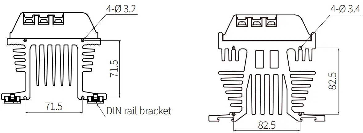 SINOTIMER ATO SSR TH120AA 2 or 3 Phase SSR Solid State Relay - Fig 5