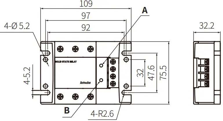 SINOTIMER ATO SSR TH120AA 2 or 3 Phase SSR Solid State Relay - Fig 6