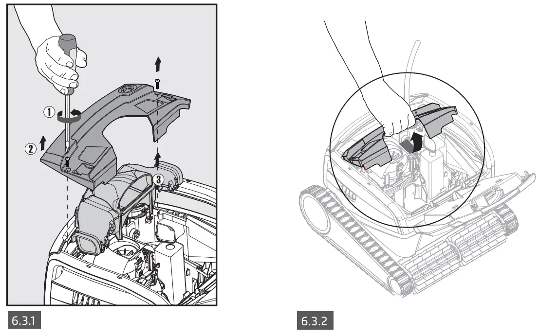 maytronics M600 Dolphin Robotic Pool Cleaner - fig21