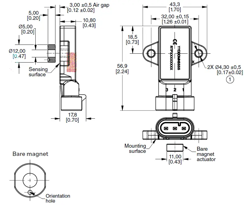 Honeywell-32307666-Hall-Effect-Rotary-Position-Sensors-fig-5