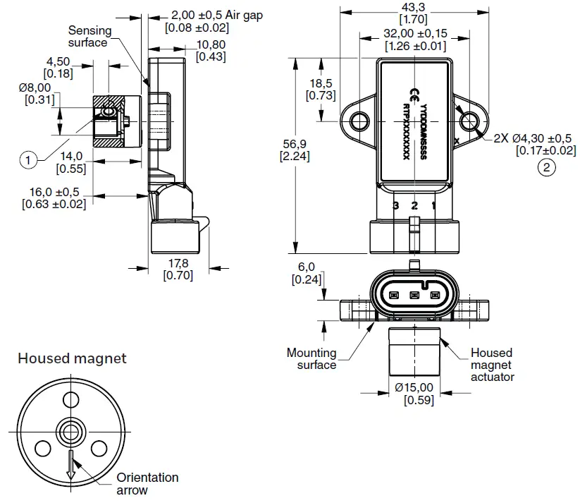 Honeywell-32307666-Hall-Effect-Rotary-Position-Sensors-fig-6