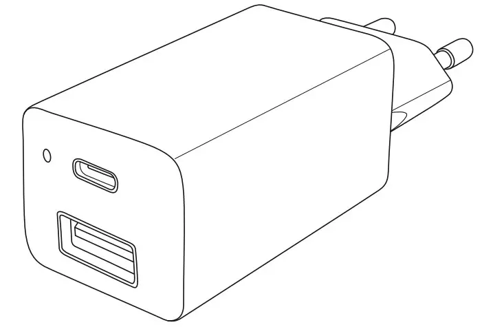 hama 00201640 USB C Mini Charger