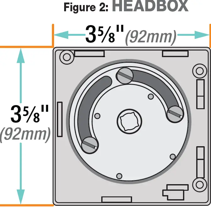 DRAPER EXT FLEX CRN Exterior Outdoor Crank 13