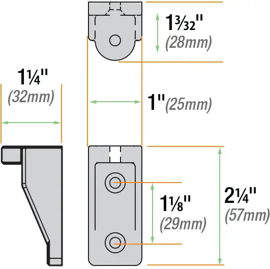 DRAPER EXT FLEX CRN Exterior Outdoor Crank 45