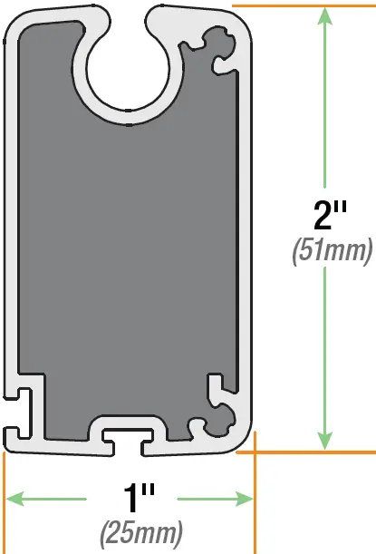 DRAPER EXT FLEX CRN Exterior Outdoor Crank 48