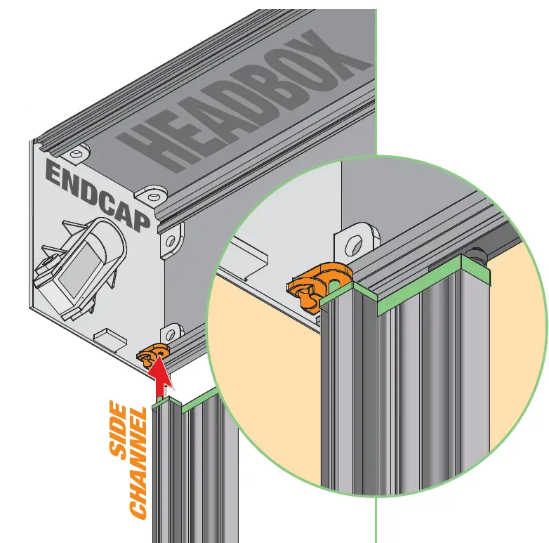 DRAPER EXT FLEX CRN Exterior Outdoor Crank 54