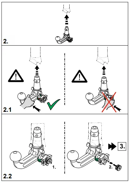 HYUNDAI N7281ADE00 Vertical Demountable Trailer Hitch-fig5