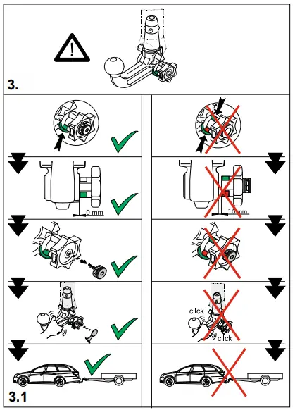 HYUNDAI N7281ADE00 Vertical Demountable Trailer Hitch-fig6