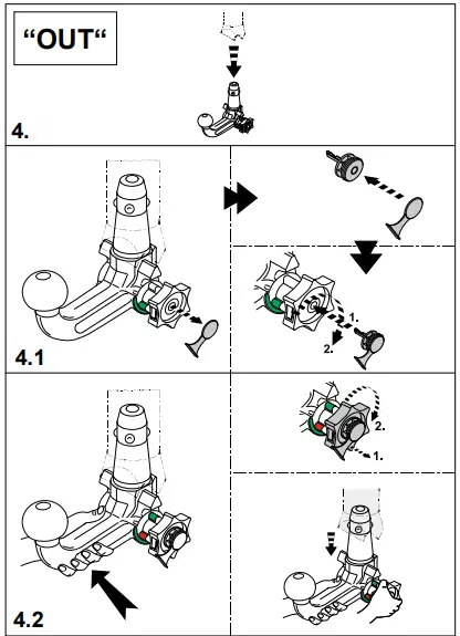HYUNDAI N7281ADE00 Vertical Demountable Trailer Hitch-fig7